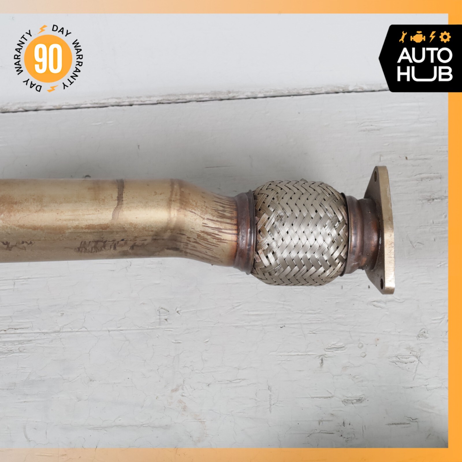 03-13 Bentley Continental GT GTC Exhaust Downpipe Left & Right Side Set OEM 56k