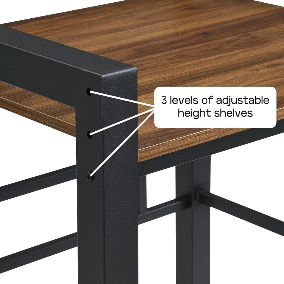 Heavy Duty Steel Standing Storage, Washer Dryer Stacking Rack Stand - Image 3 of 4