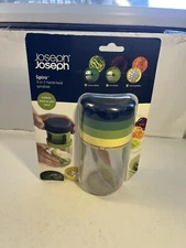 Joseph Joseph Spiro 3-in-1 Hand-Held Spiralizer Slicer Cutter Set New
