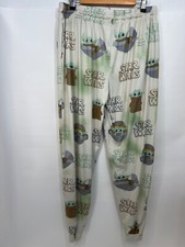 Star Wars Baby Yoda The Mandalorian Pajama Jogger Lounge Pant PJs Mens Size XL