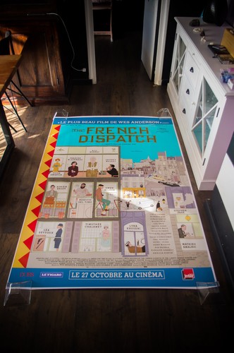 THE FRENCH DISPATCH Anderson French Grande Rolled D/S Vintage Movie Poster 2021