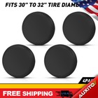 4Pcs Waterproof Tire Covers Wheel Tyre Rv Trailer Camper Sun Protector 30"-32"