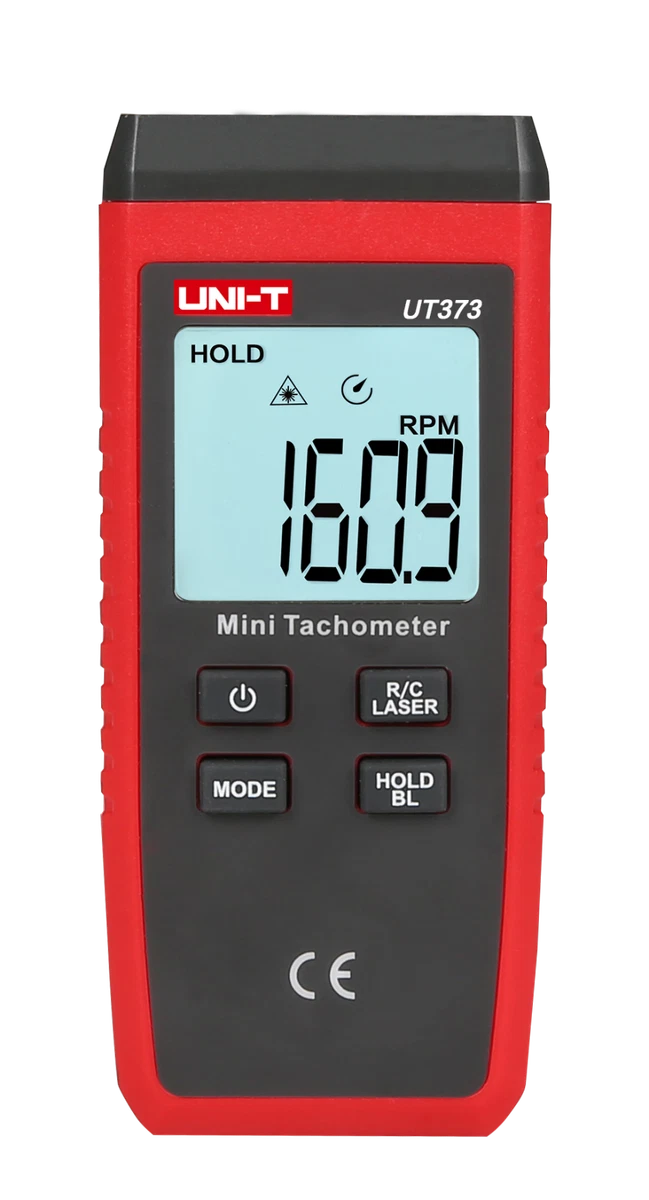UT373 cuentarrevoluciones sin contacto velocímetro dispositivo de mano 10 - 99999 RPM conteo de objetos