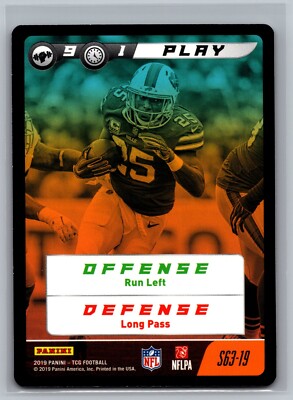 LeSean McCoy Play 2019 NFL Five S63-19 Football NFL Card TCG CCG Game Bills RB