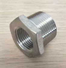 Hex Bushing Stainless Steel 316 1" x 1/2" NPT Guardian