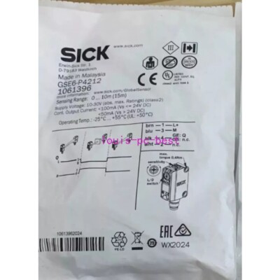 1PCS NEW FOR SICK photoelectric switch sensor GSE6-P4212 1061396 Replacement