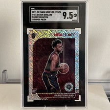 Darius Garland 2019-20 Hoops Premium Stock Shimmer Rookie Variation SGC 9.5 Cavs