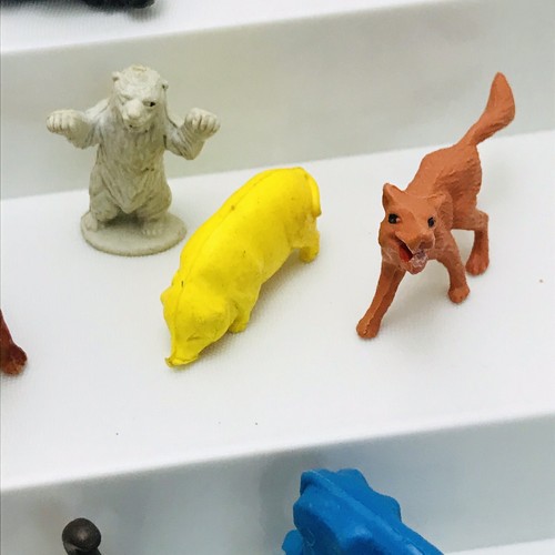 Toy Animals Figures Mixed Lot 1980’s Toys Marx VTG Plastic Hong Kong Singapore - Picture 8 of 12