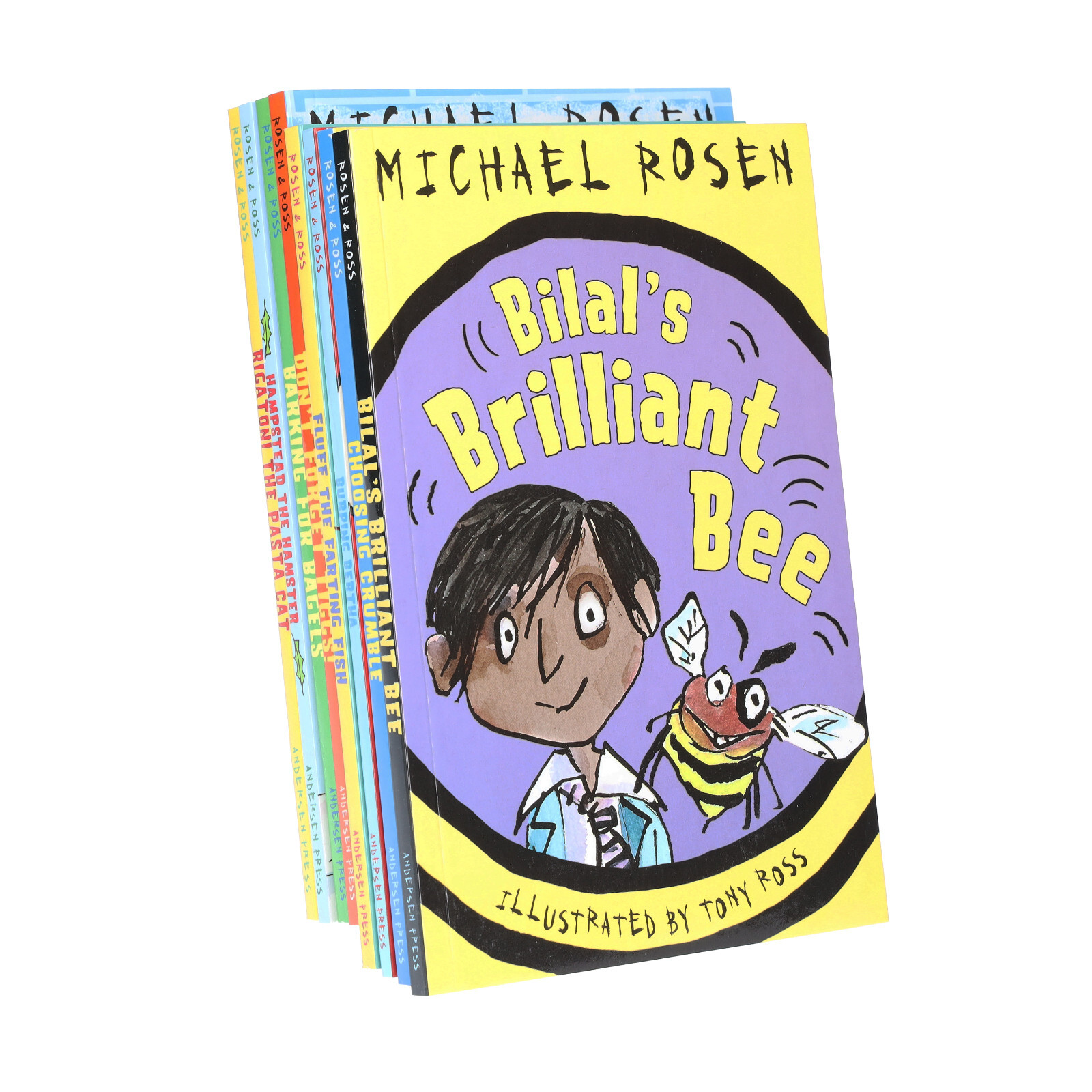 Michael Rosen 8 Book Collection Burping Bertha,Fluff the Farting | Michael Rosen - Image 3