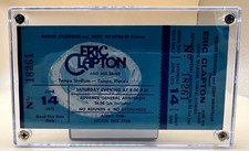 ERIC CLAPTON 1975 TOUR Unused Concert Ticket Tampa Stadium Near Mint