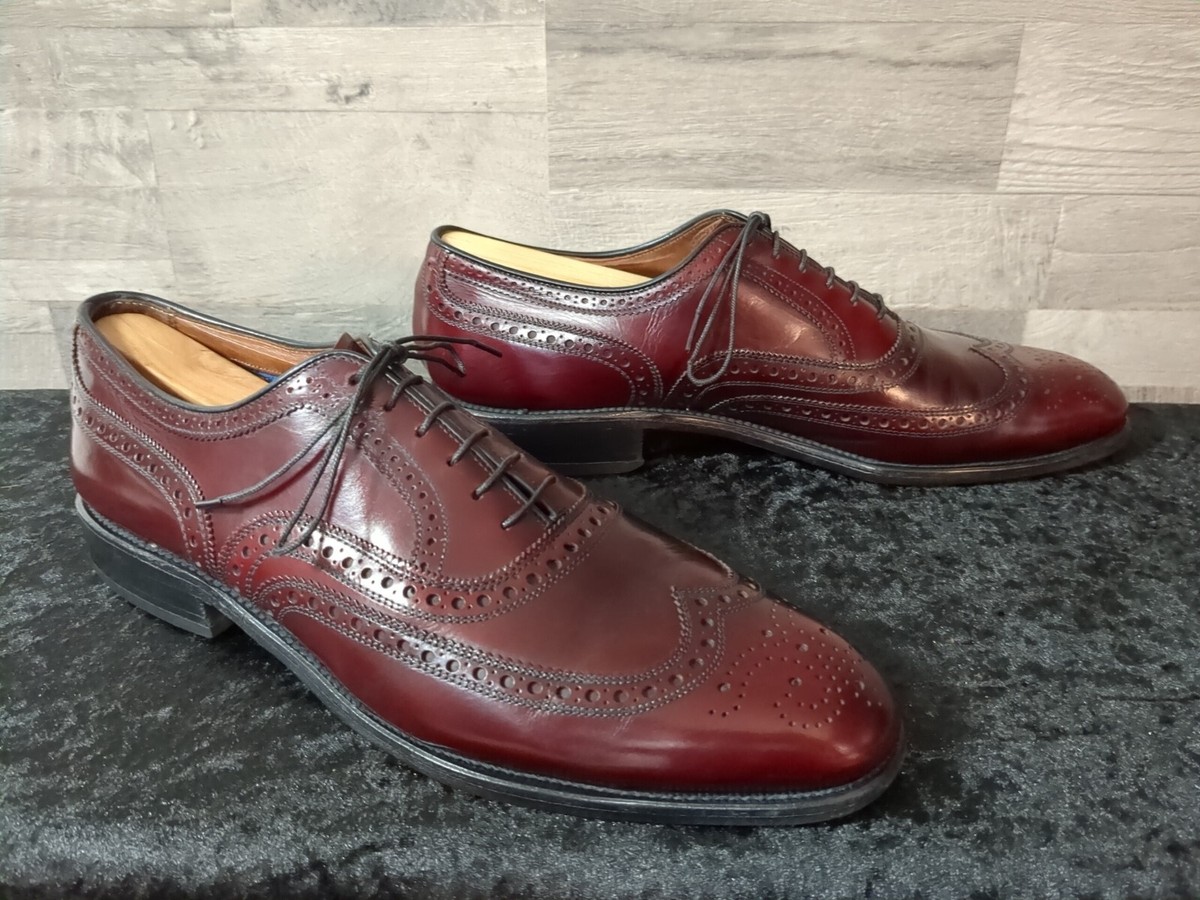 Vintage Allen Edmonds McAllister Wingtip Size 9 B | eBay