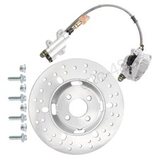 Rear Disc Brake Caliper Disc Rotor for Taotao ATV Quad Buggy Go Kart Drift Trike