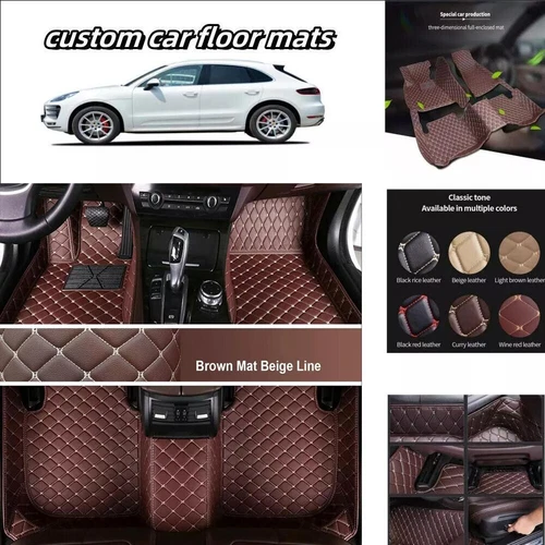 Custom Fit For Infiniti All Models Car Floor Mats Luxury Carpets All Weather Rug - Bild 2 von 76