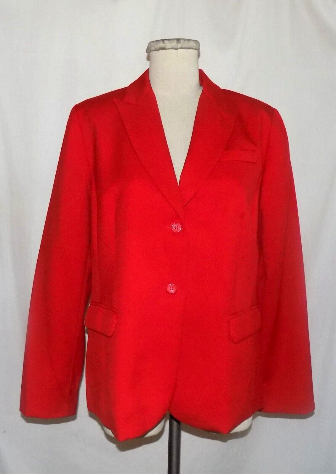 Pendleton Blazer Jacket Wool 2-Button Peaked Coll… - image 1