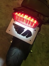 Buell License Plate Bracket Undertail '95-'02 Fender Eliminator S1 X1 M2 Erik