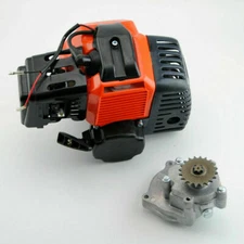 ENGINE 50/49CC MINI DIRT BIKE ENGINE TRANSFER BOX MINI MOTOR 2 STROKE ATV POCKET