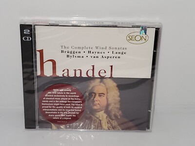 Handel: The Complete Wind Sonatas 2 Discs.NEW SEALED 
