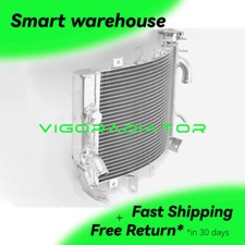Zx6r Fairing 04 Aluminum Radiator For 2003-2004 Kawasaki Ninja ZX
