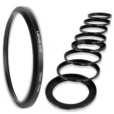 Step Up Ring 43 49 52 58 62 67 72 77mm Rund F...