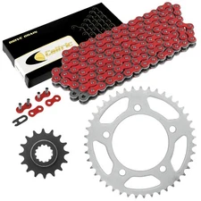 Red Drive Chain And Sprocket Kit for Honda CBR900RR 1993-1999 525-Chain