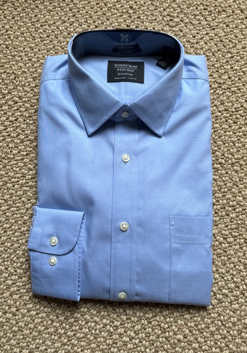 nordstrom smartcare traditional fit dress shirt Tech-Smart Traditional Fit Stretch Solid Dress Shirt (Men)