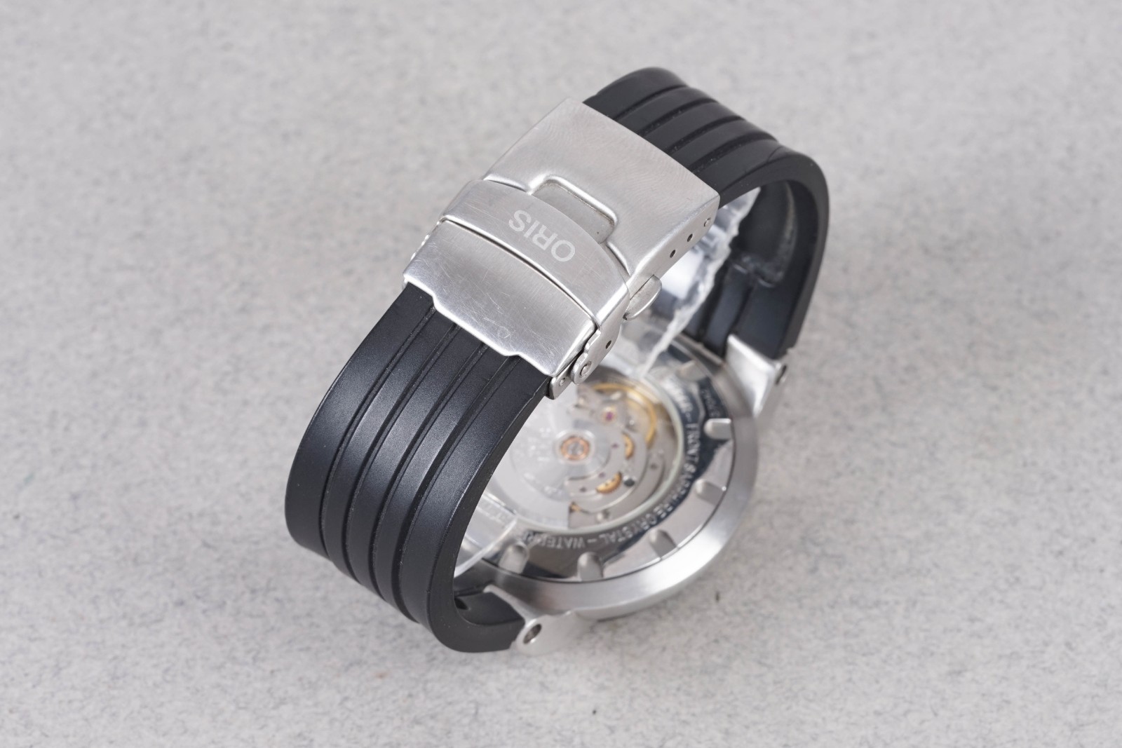 ORIS AUTOMATIC DAY DATE W/ BOX & GUARANTEE PAPERS REF. 7518 CIRCA 2001 image 4