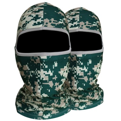 Wolf Sun Protection Breathable Balaclava Full-Face Mask Hood Neck Gaiter BBM-...