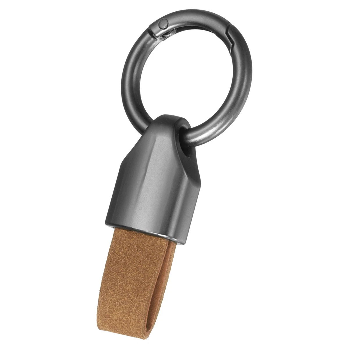 Portachiavi In Pelle Universale Per Auto – Con 3 Anelli E Cacciavite – Antismarrimento - 2