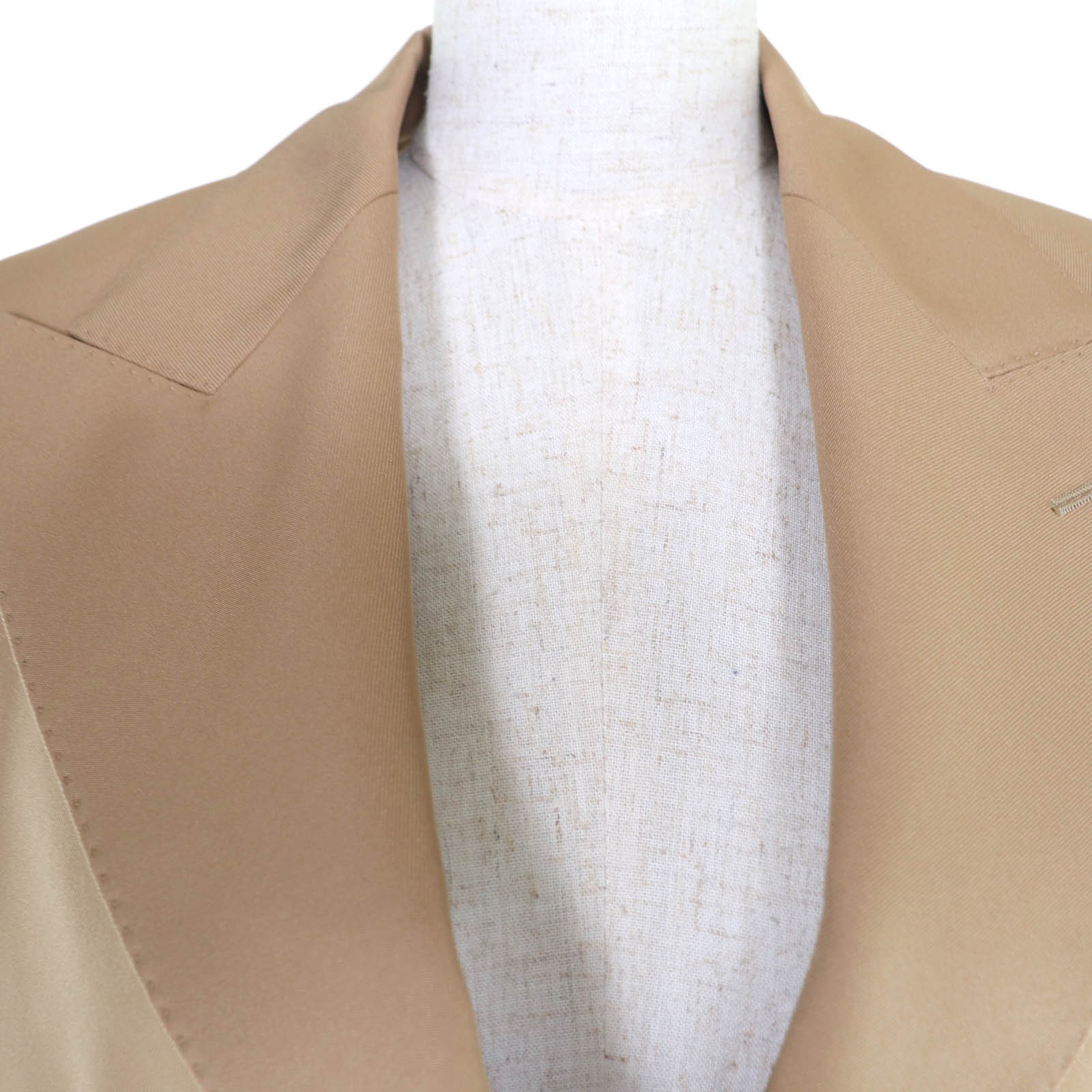Pristine GUCCI tailored jacket Logo button beige … - image 4