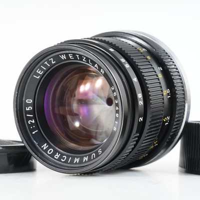 :[EX+++] Leica SUMMICRON-M 50mm f/2 E39 (v3) M Mount Lens (GH)