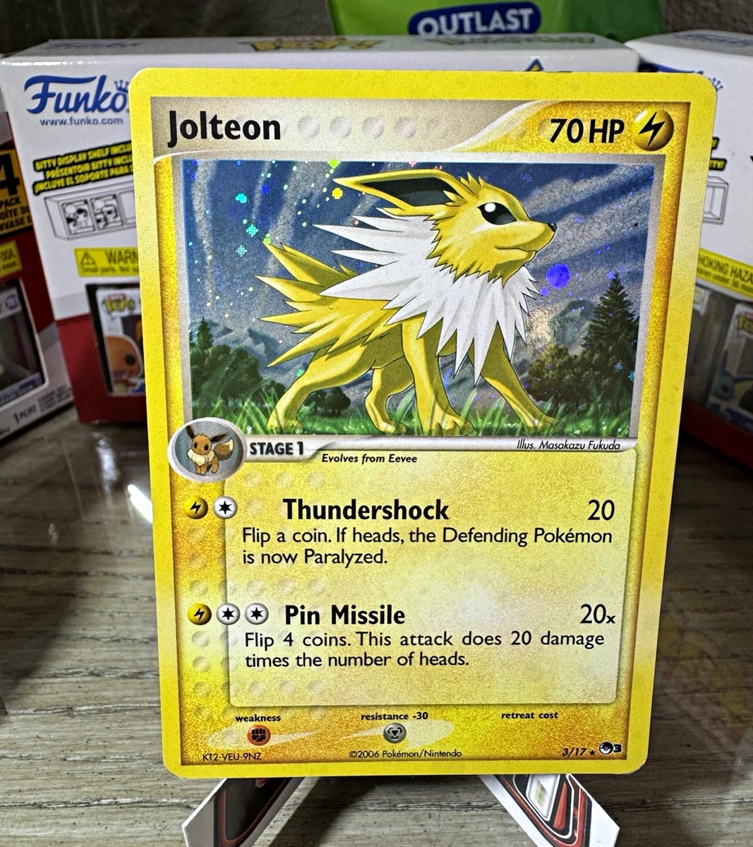 ポケモンカード Jolteon サンダース (POP Series 3) 25+ Jolteon 003/017 POP Series 3 for sale | Updated Oct 2026