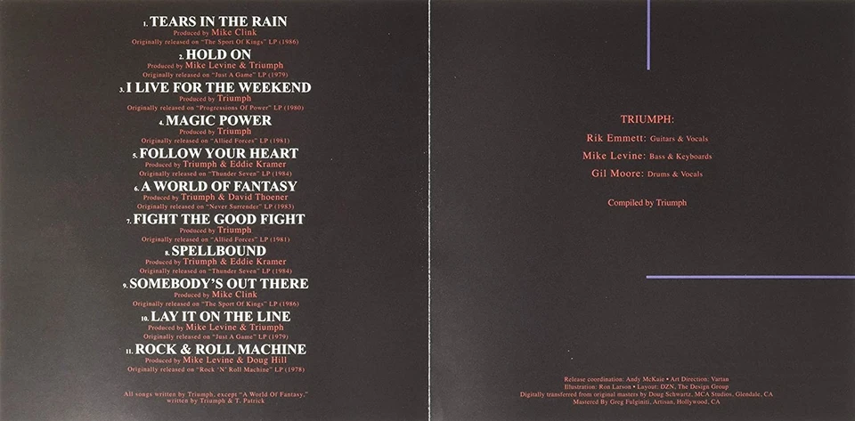 Triumph Classics (CD) (US IMPORT) - Bild 4 von 4