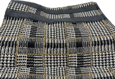 New Williams Sonoma Home Harley Plaid Houndstooth KING Duvet Cover Yarn Dyed