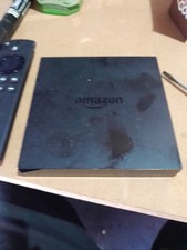 Amazon Fire TV Box 2nd Gen 4K UHD Media Streamer DV83YW With Alexa Voice Remote.