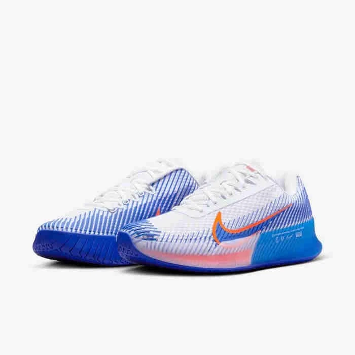 NikeCourt Air Zoom Vapor 11 HC White Hyper Crimson Royal for Sale