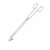 Westmark Grill-/Bratenzange, Rostfreier Edelstahl, LäNge: 37,2 Cm, Silber