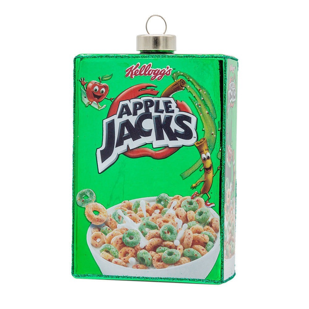 Kat + Annie - Kelloggs® Apple Jacks™ Cereal Box Ornament - 92452