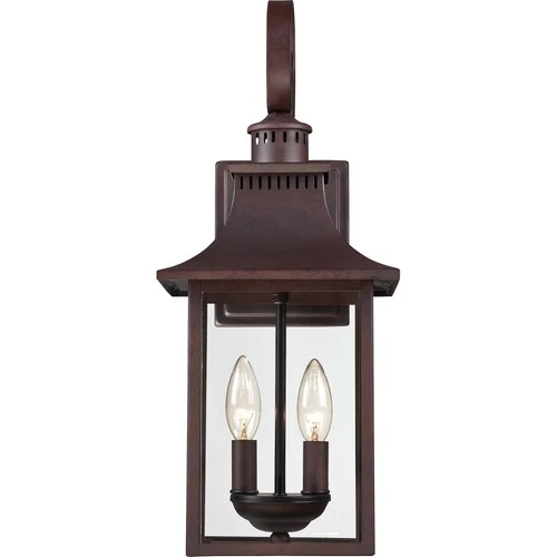 Quoizel CCR8408 Chancellor 2 Light 19"H Outdoor Wall Sconce - MultiColor - Picture 1 of 8