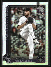 2025 Topps Chrome Update Refractors Carson Palmquist Rookie #USC173 RC Rockies