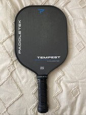 Paddletek Tempest Wave Pro-C 14.3mm Blue Used Pickleball Paddle