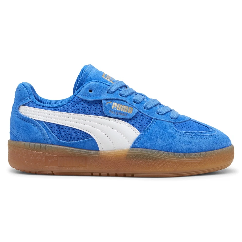 PUMA Palermo Moda Vintage Lace Up  Womens Blue Sneakers Casual Shoes 39882402