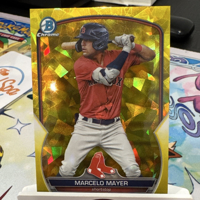 Topps 2023 Bowman Chrome Draft Sapphire Edition Marcelo Mayer BDC-20 Red Sox