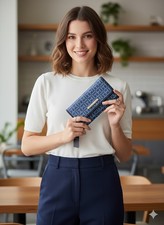 Hermoso Monedero TOMMY HILFIGER la Mejor Calidad , Nuevo