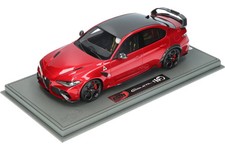 BBR 1/18 Scale Resin BBRC1852 Alfa Romeo Giulia GTAM Rosso GTA Met Red With Case