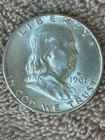 Franklin Half Dollar 1961-D 50C 90% Silver Circulated Uncertified (68)