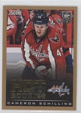 2013-14 Panini Rookie Anthology Score Update Gold Cameron Schilling #750 0a4