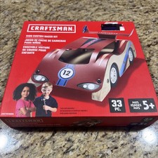 Craftsman Kids Custom Racer Kit ages Five And Up 33 Piece New Inbox See Pics