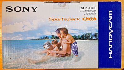 SONY SPK-HCE Sports Pack Waterproof Sports CamCorder Case 5 m/17