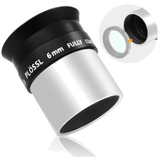 6mm Plossl Eyepiece 1.25 Inch - Fully Multi-Coated for Superior Astronomy Views