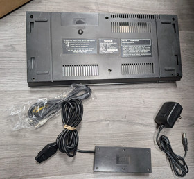 Sega Master System Console Power Base + Cables/Controller Tested Working